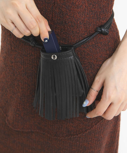 [斜咩/腰包] KBF 流蘇mini bag - Image 4
