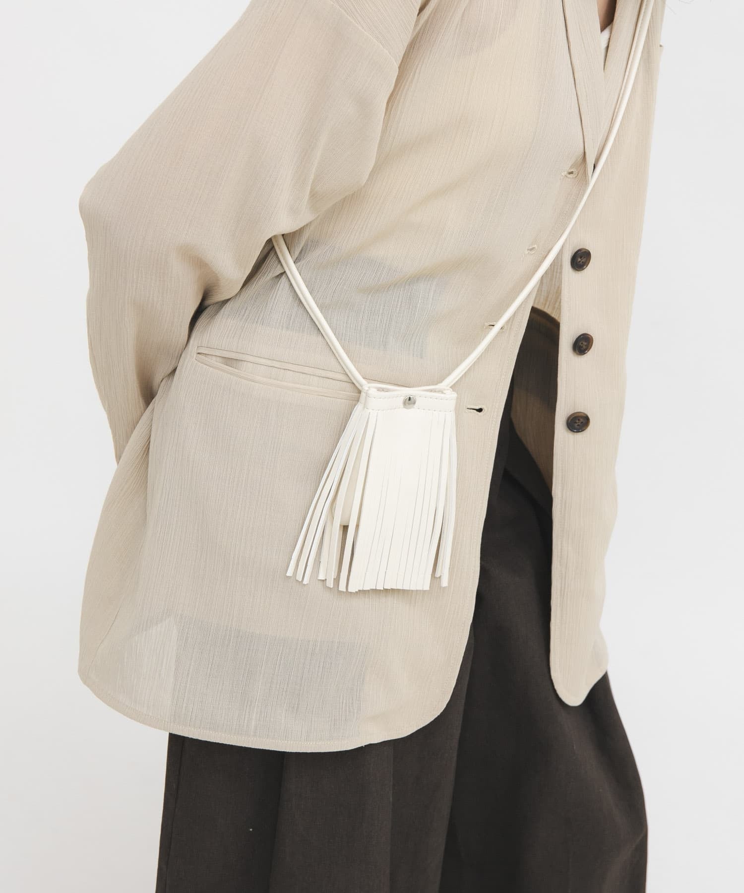 [斜咩/腰包] KBF 流蘇mini bag - Image 10