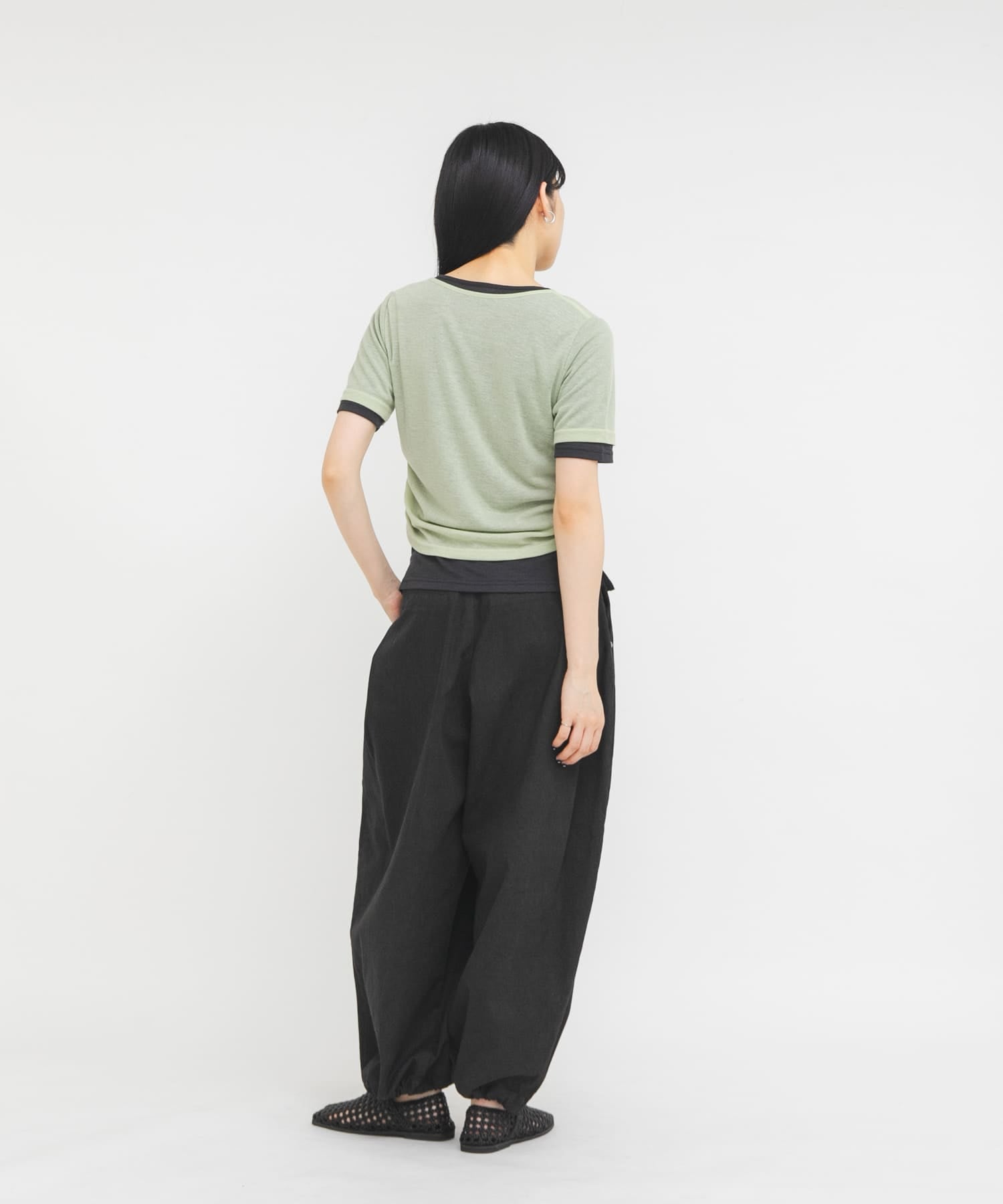 KBF Two-tone Henley neck tee - Image 22