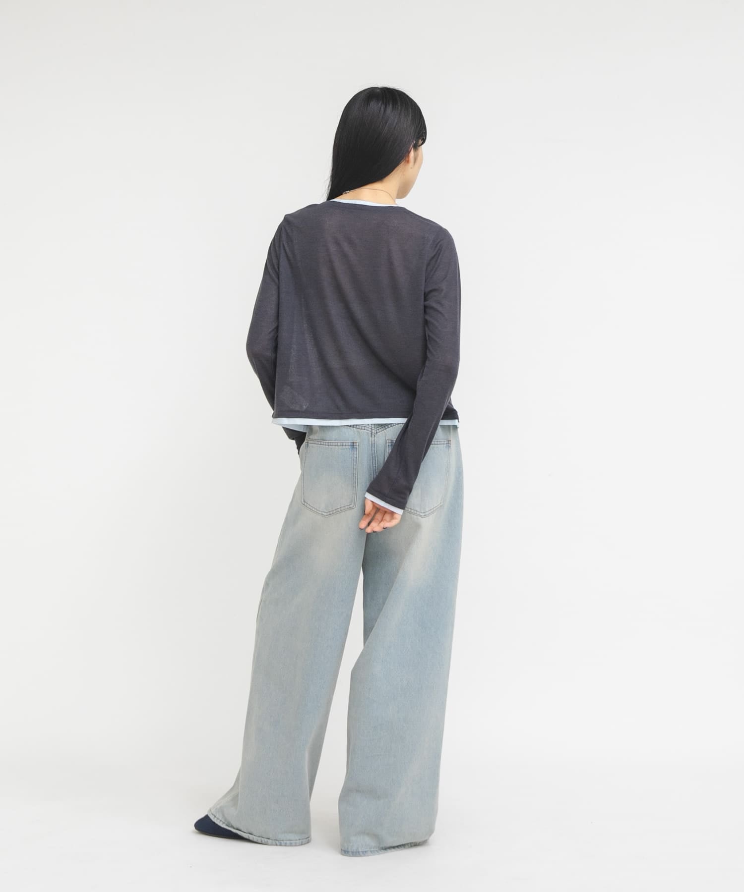 KBF Layered-look cardigan - Image 17