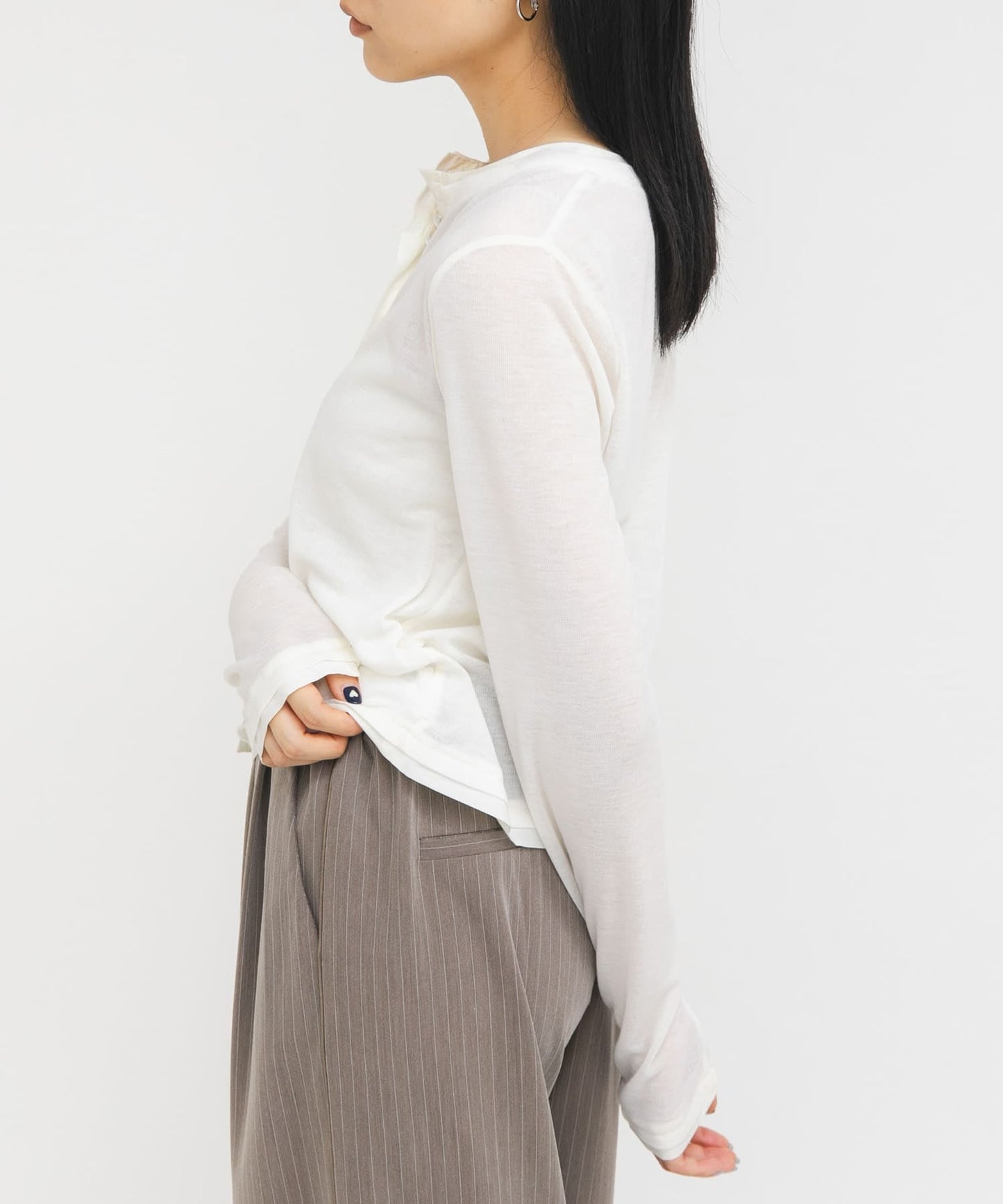 KBF Layered-look cardigan - Image 19