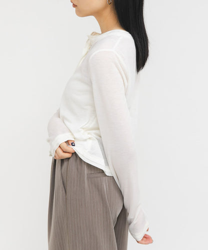 KBF Layered-look cardigan - Image 19