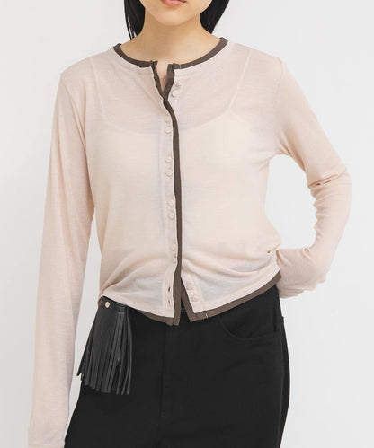 KBF Layered-look cardigan - Image 5