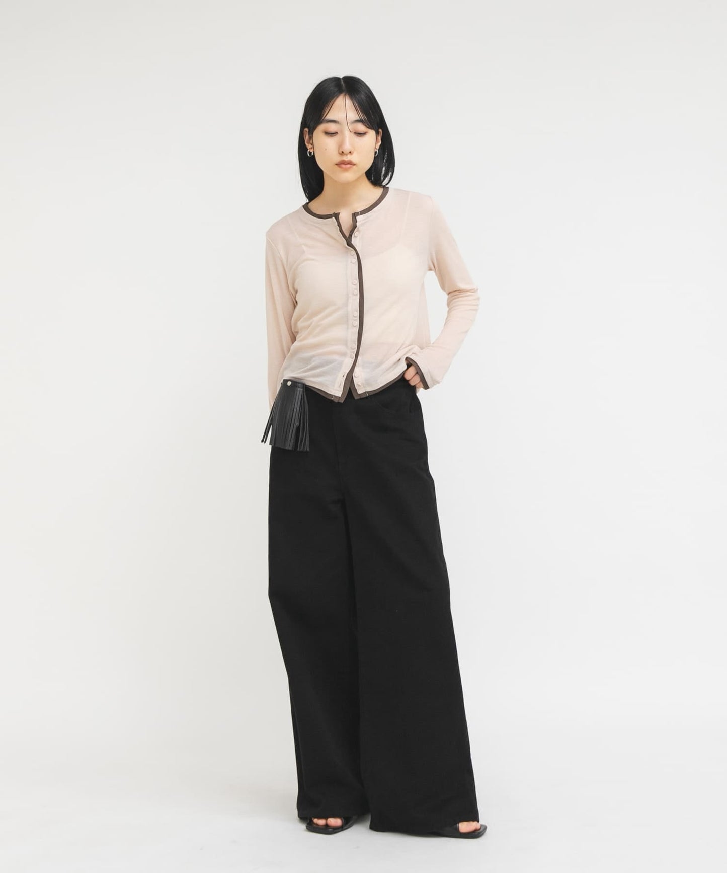 KBF Layered-look cardigan - Image 8