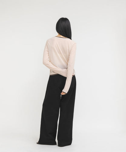 KBF Layered-look cardigan - Image 10