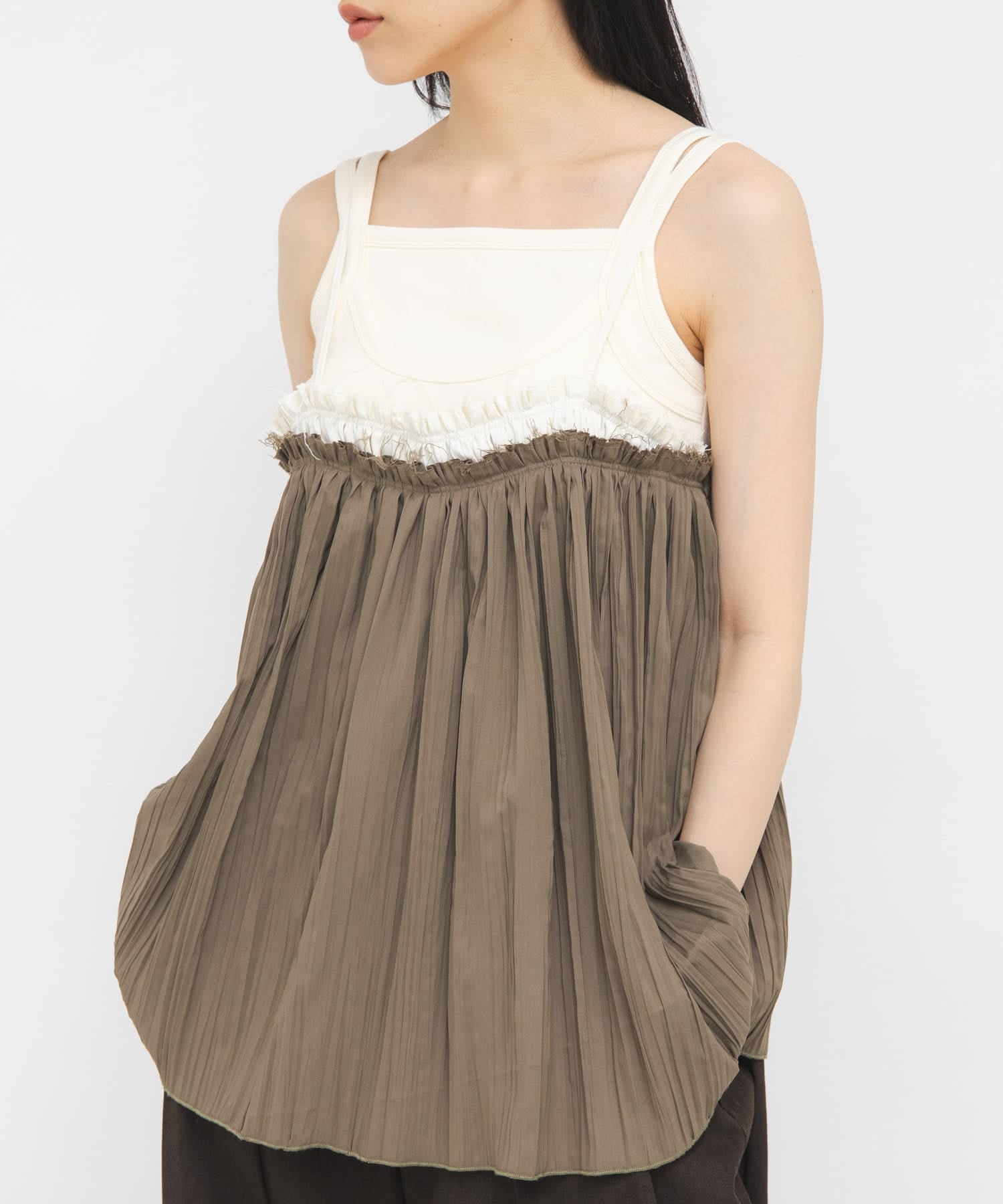 KBF 連Pad Layered- tank top - Image 9