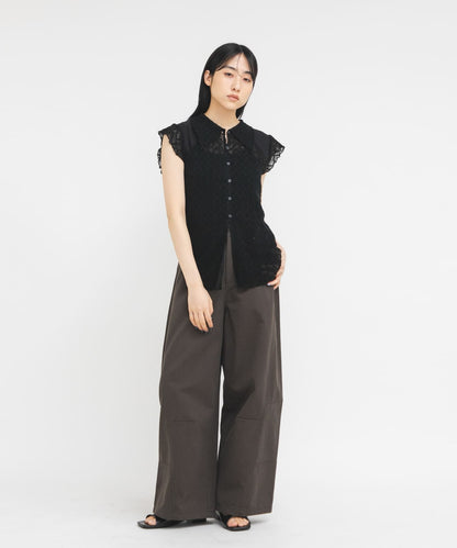 KBF French sleeve lace shirt - Image 13