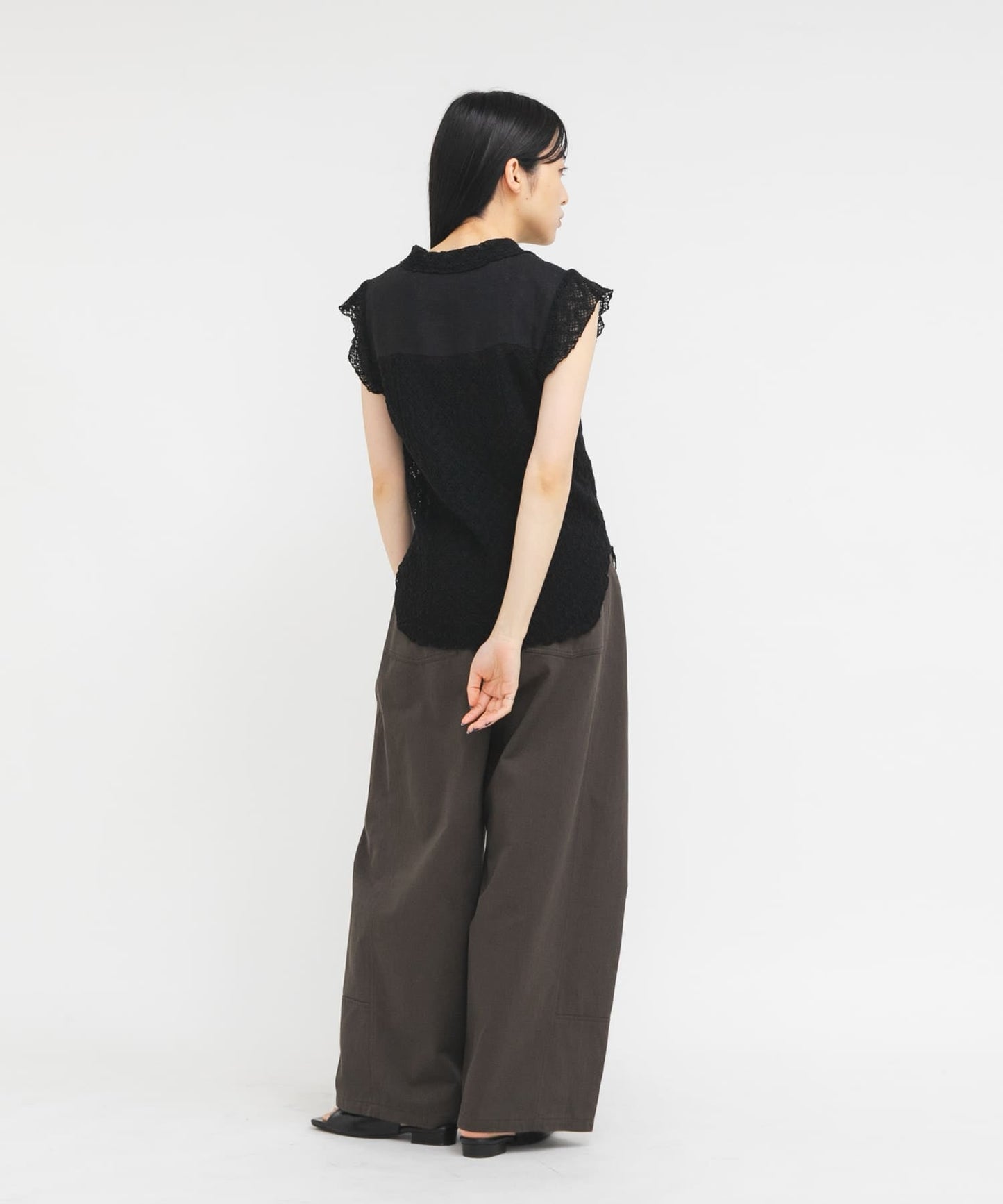 KBF French sleeve lace shirt - Image 15