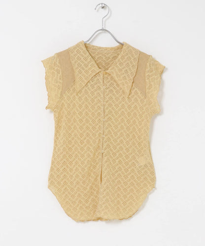 KBF French sleeve lace shirt - Image 23