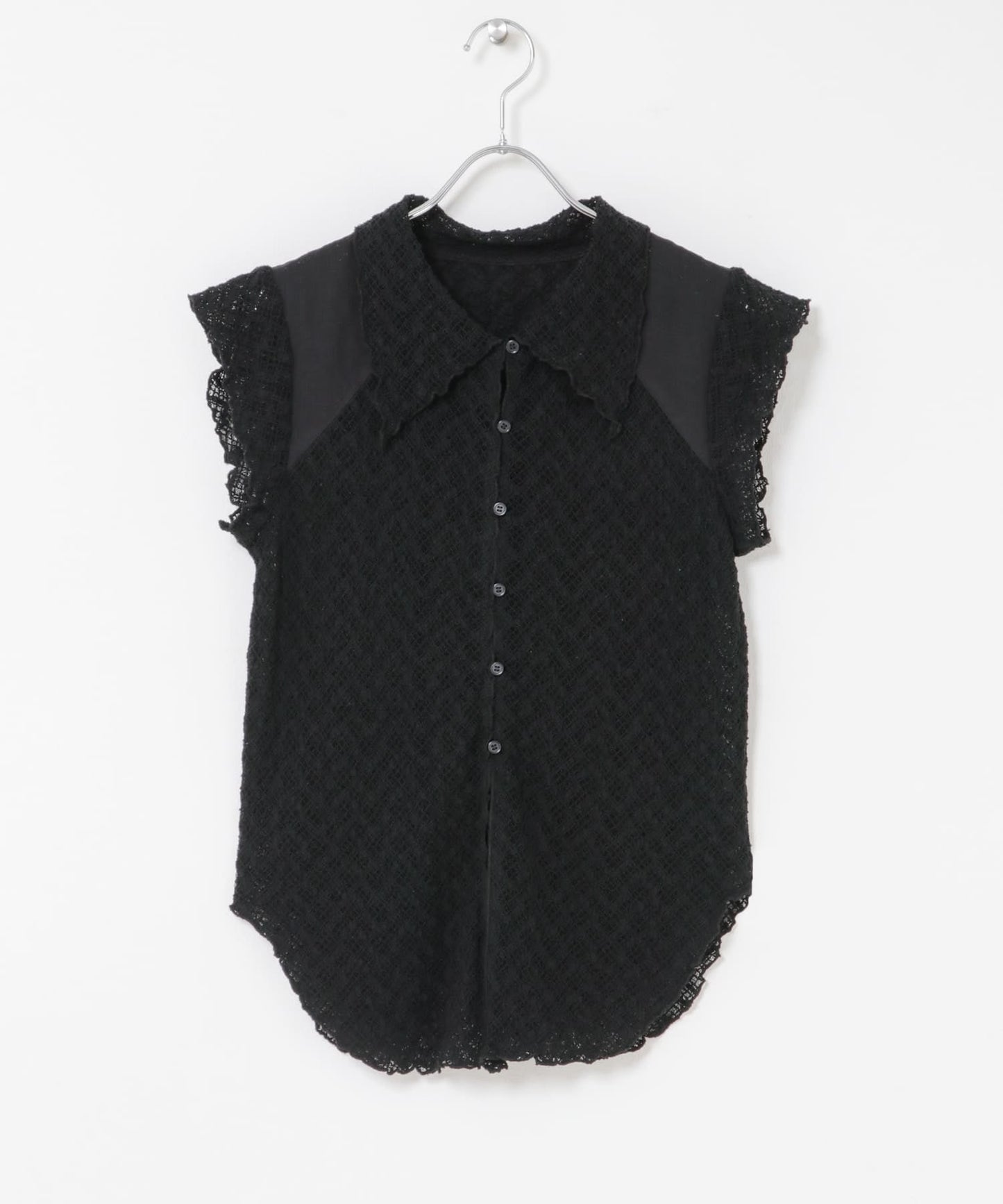 KBF French sleeve lace shirt - Image 30