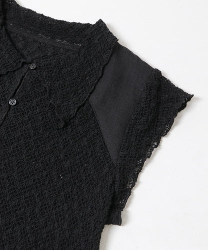 KBF French sleeve lace shirt - Image 31