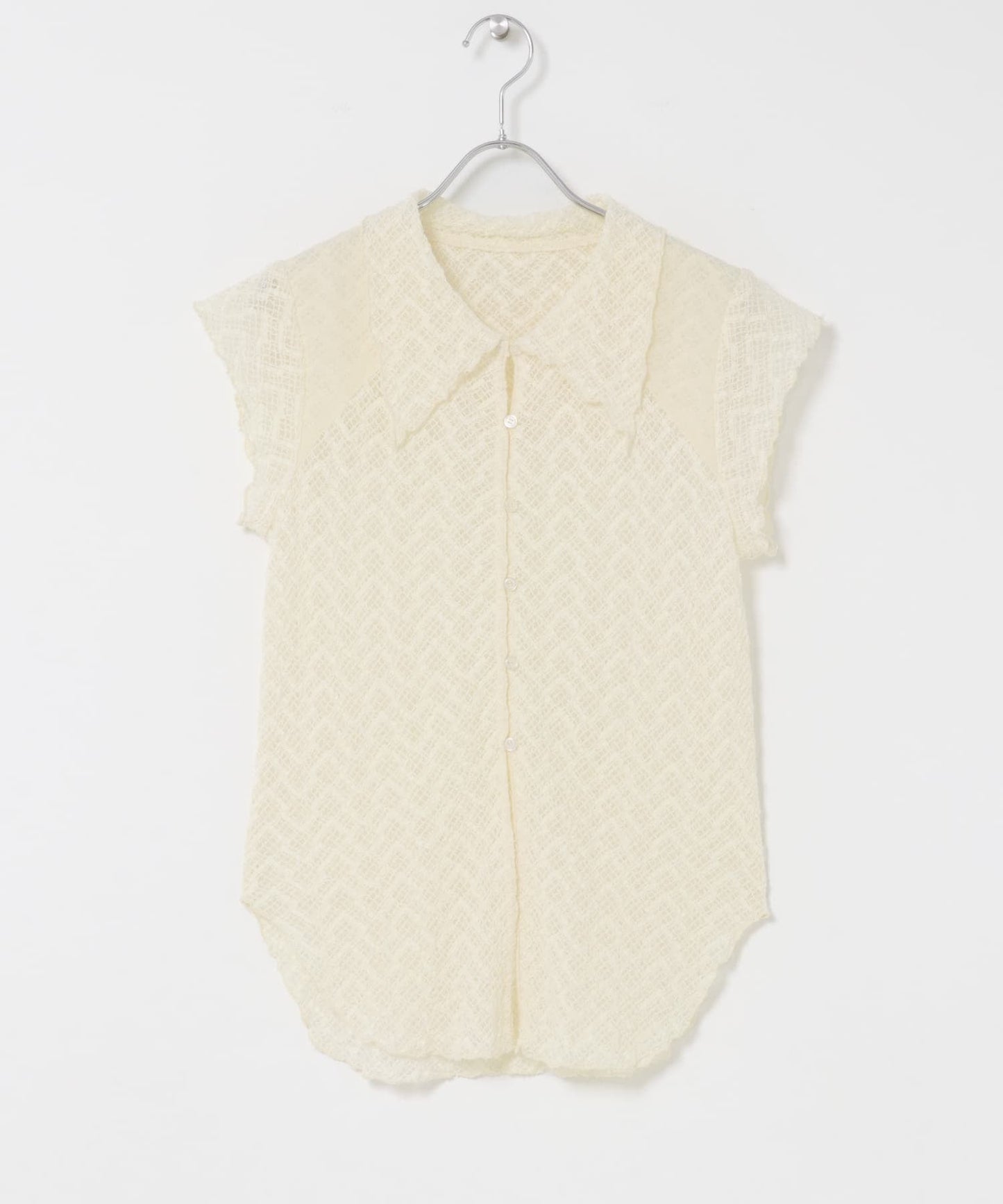 KBF French sleeve lace shirt - Image 32