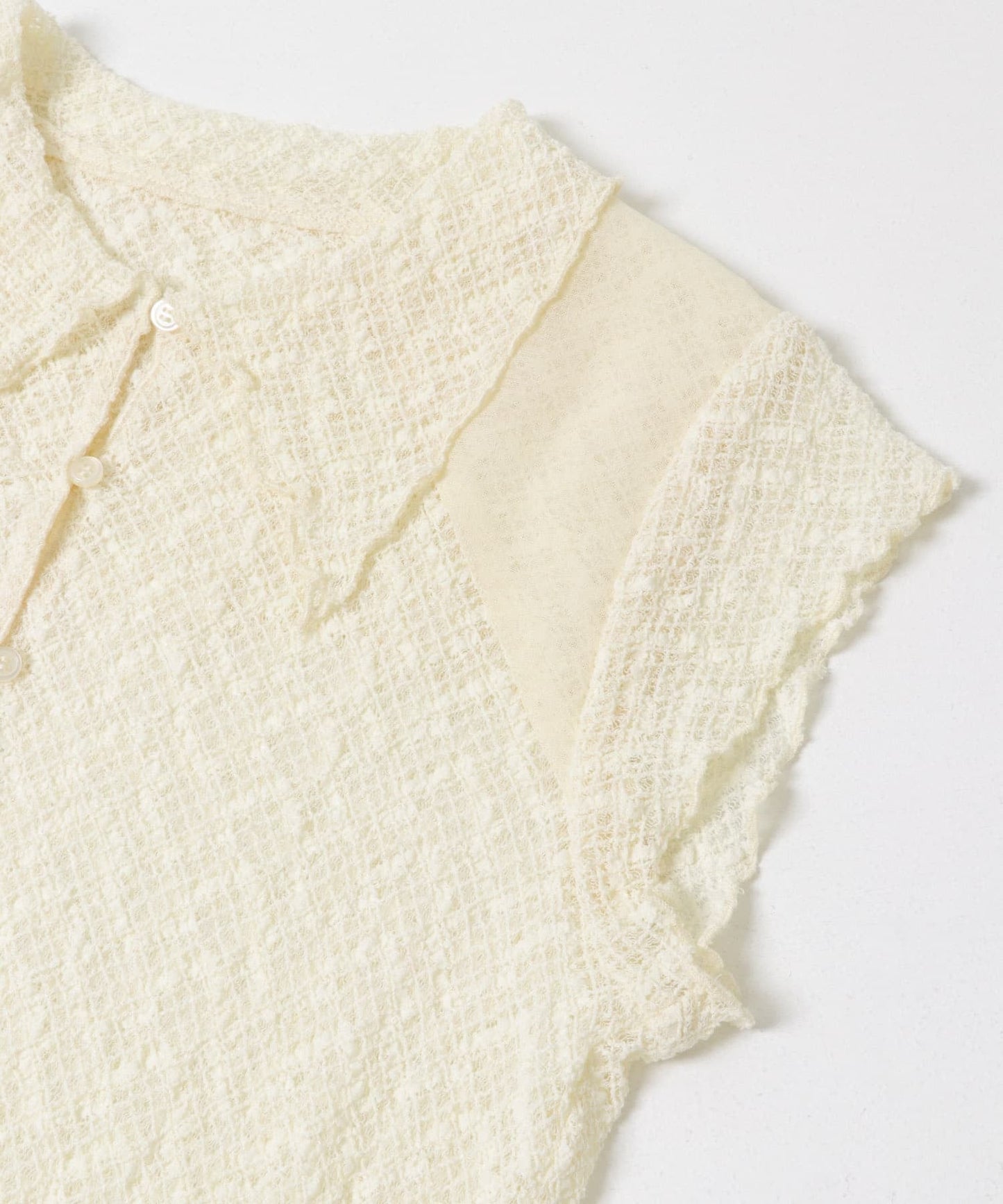 KBF French sleeve lace shirt - Image 33
