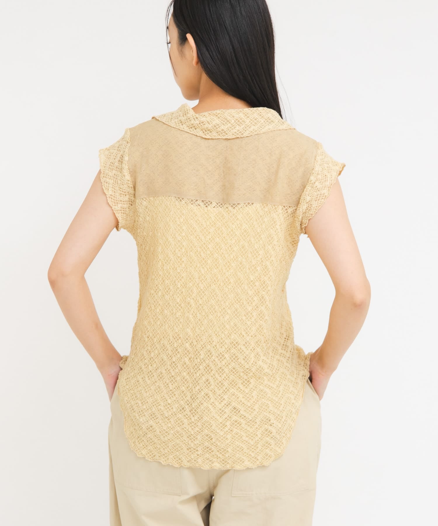 KBF French sleeve lace shirt - Image 6
