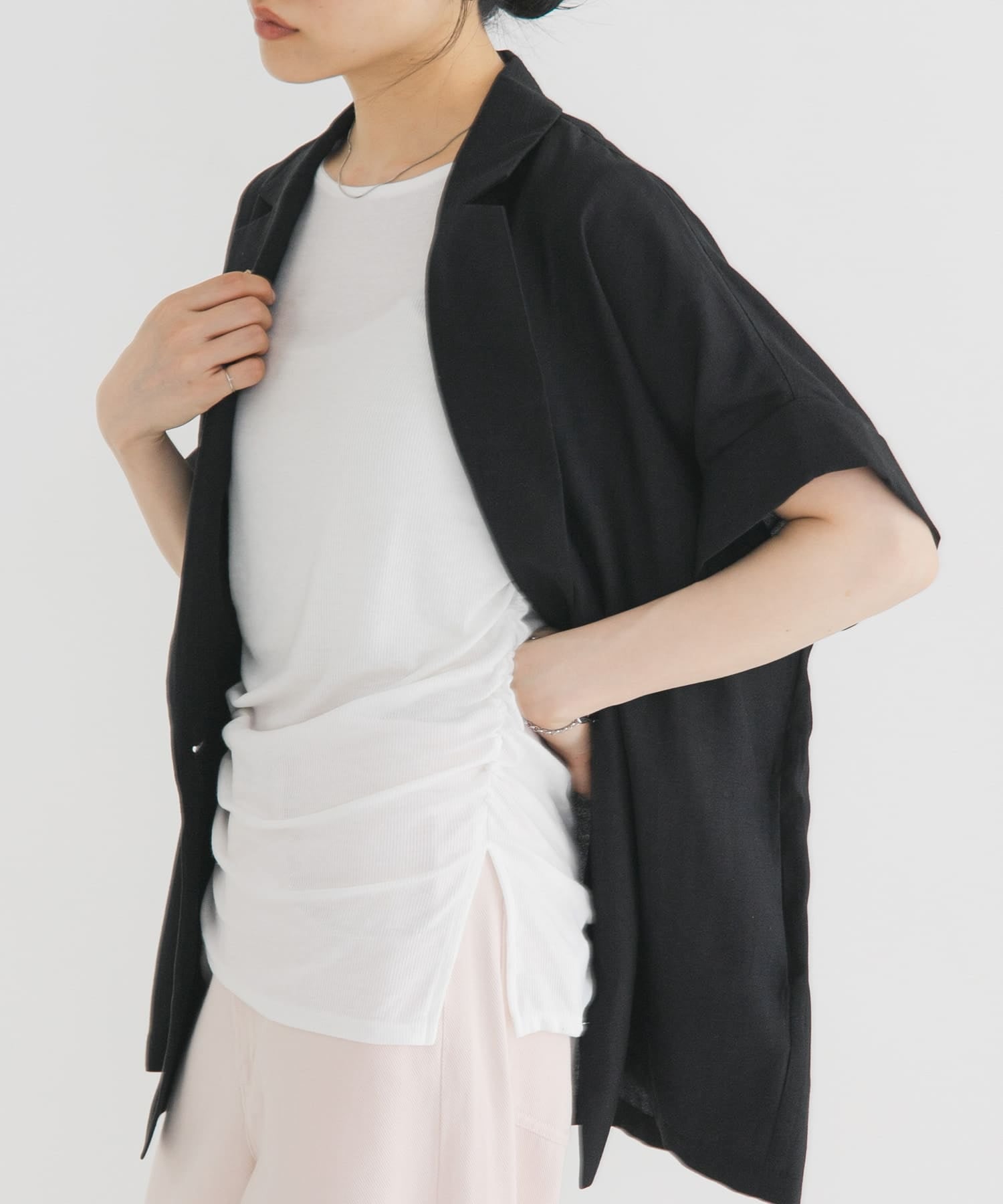 KBF Shirring Slit Tee - Image 11