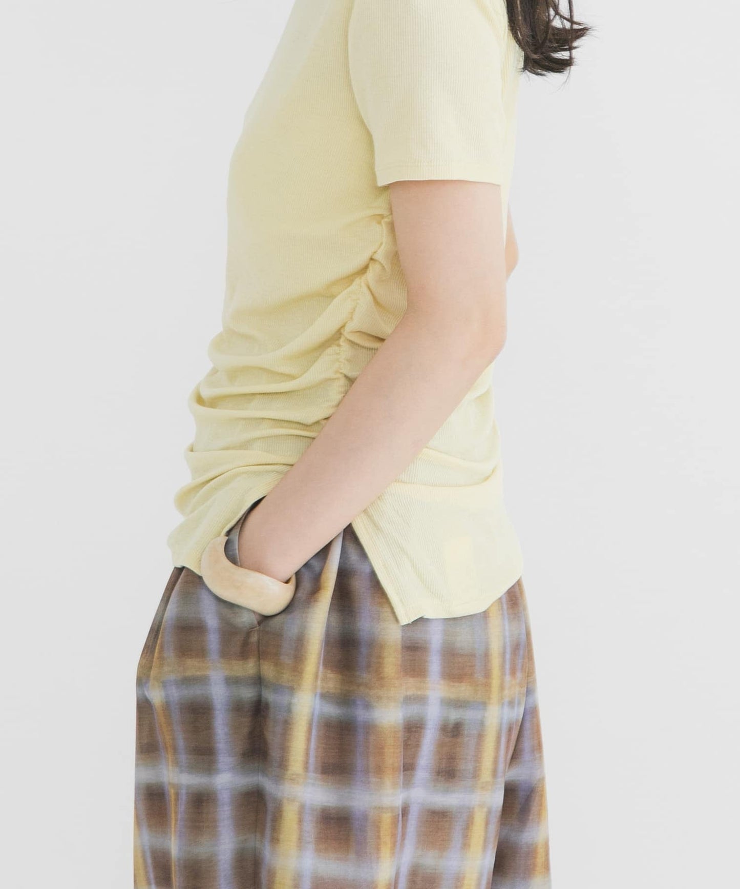 KBF Shirring Slit Tee - Image 13