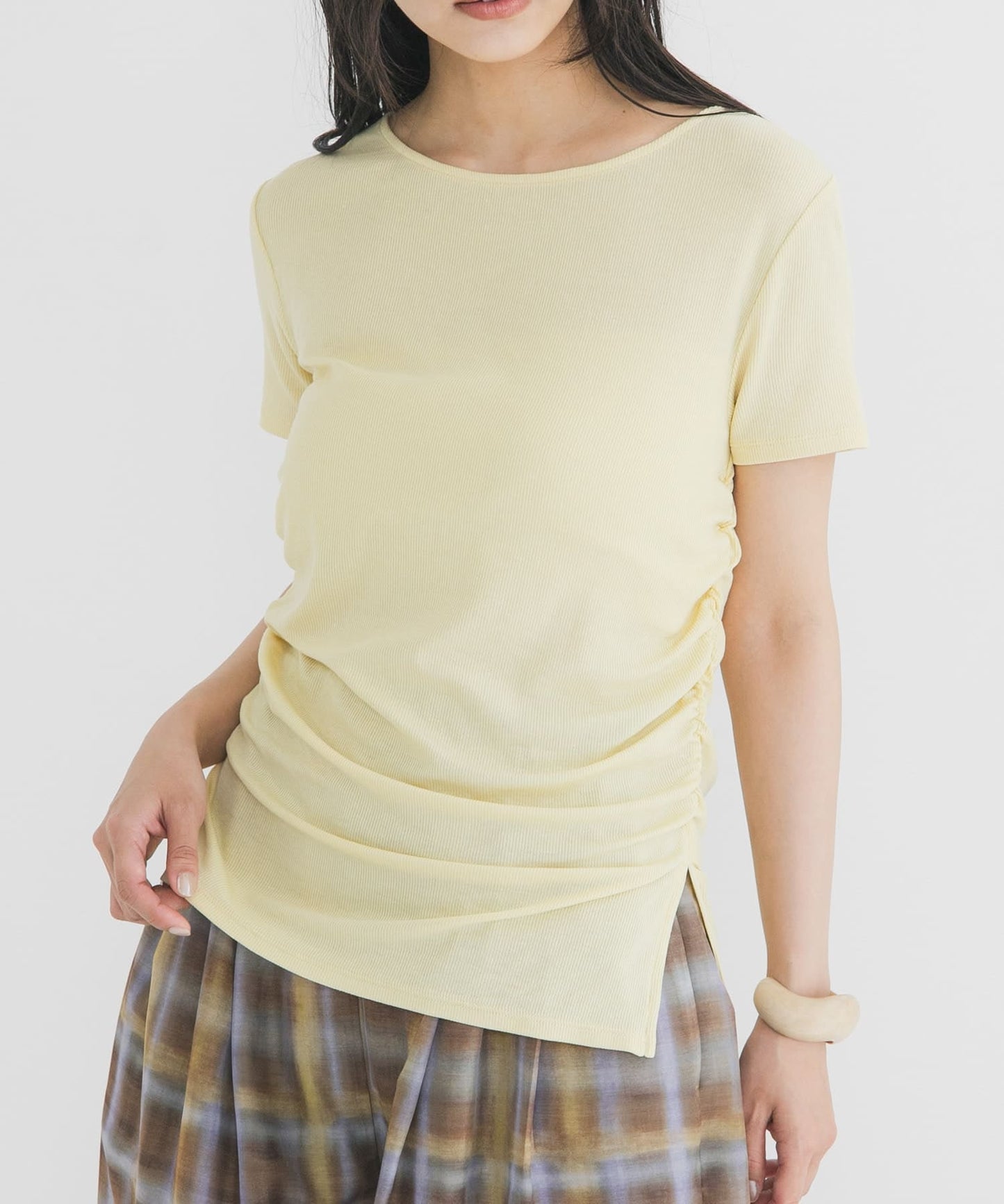 KBF Shirring Slit Tee - Image 14