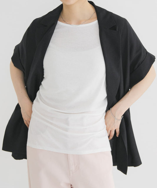KBF Shirring Slit Tee - Image 2