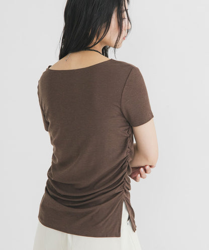 KBF Shirring Slit Tee - Image 6