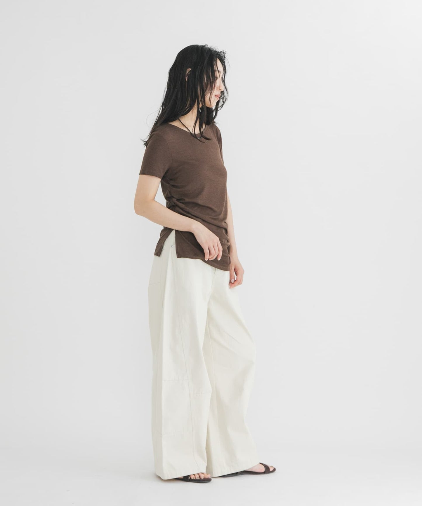 KBF Shirring Slit Tee - Image 8
