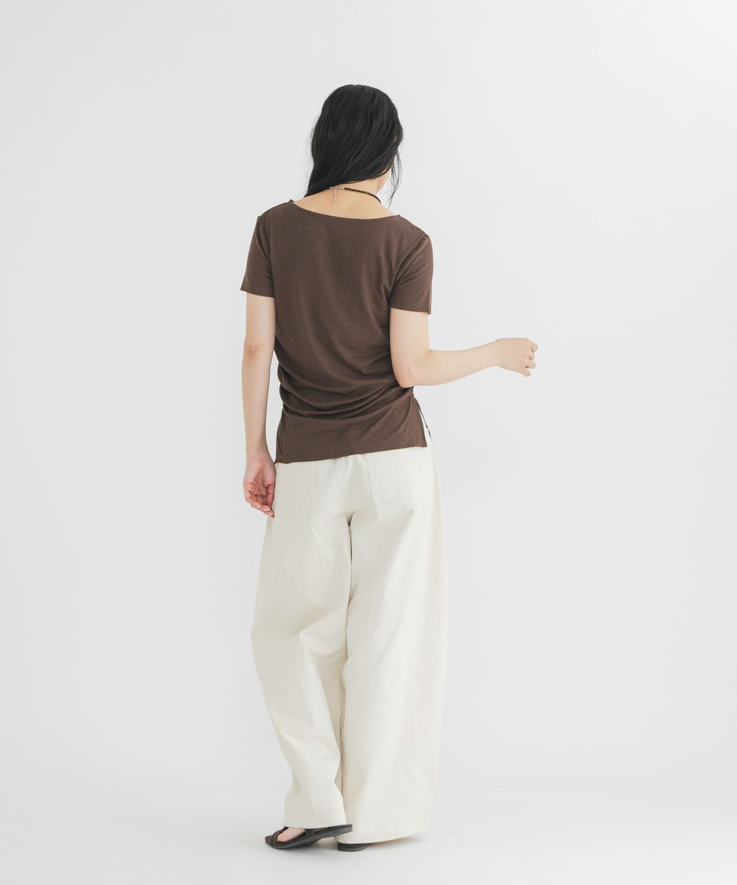 KBF Shirring Slit Tee - Image 9