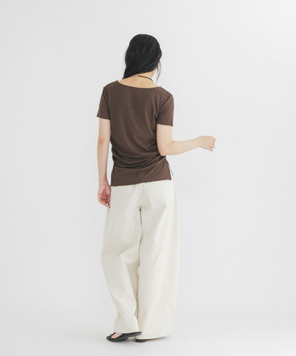 KBF Shirring Slit Tee - Image 9