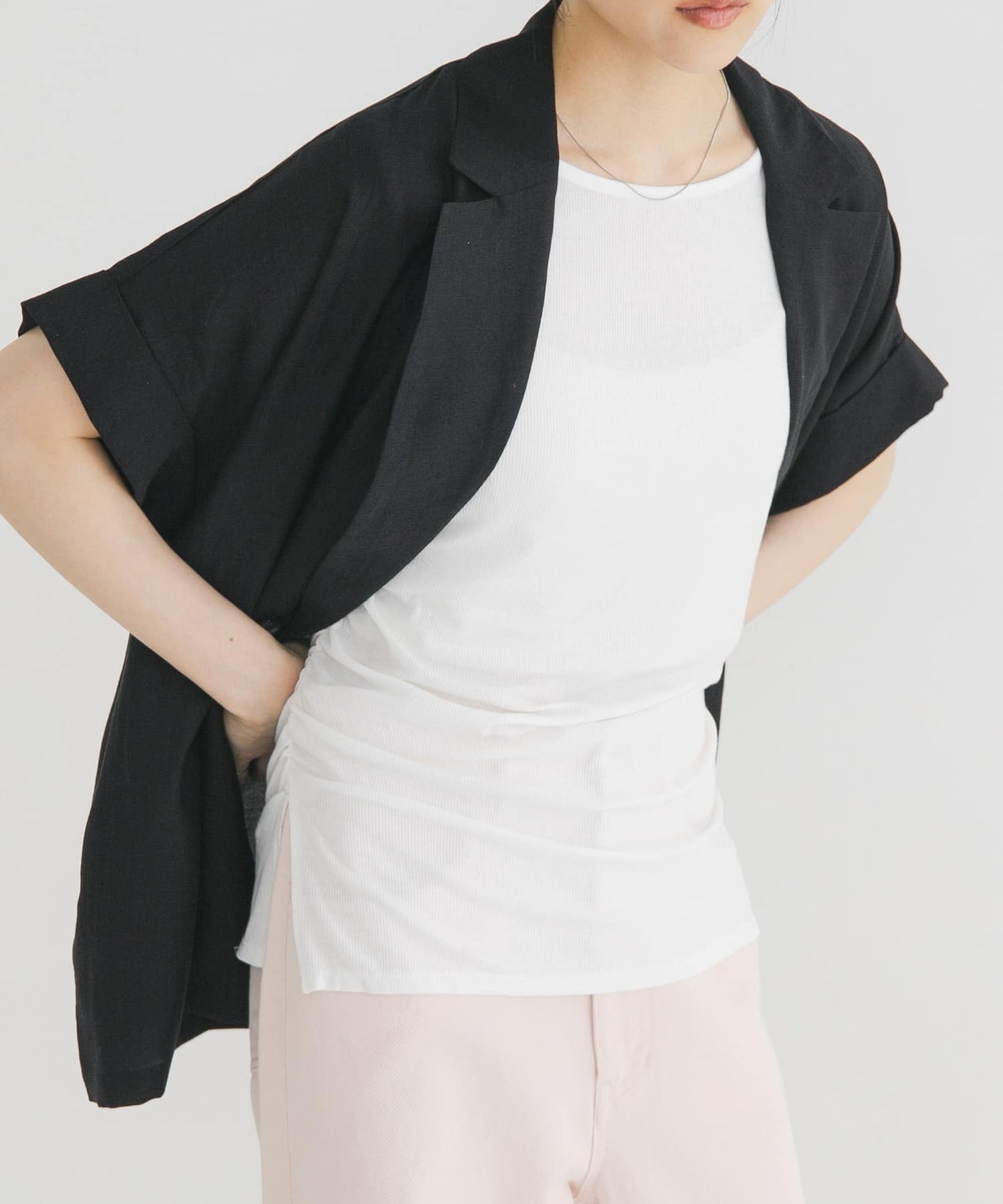 KBF Shirring Slit Tee - Image 10