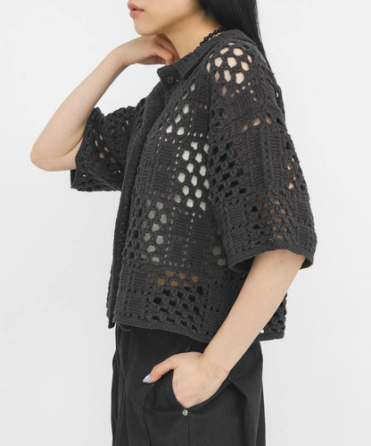 KBF Crochet knit shirt - Image 12