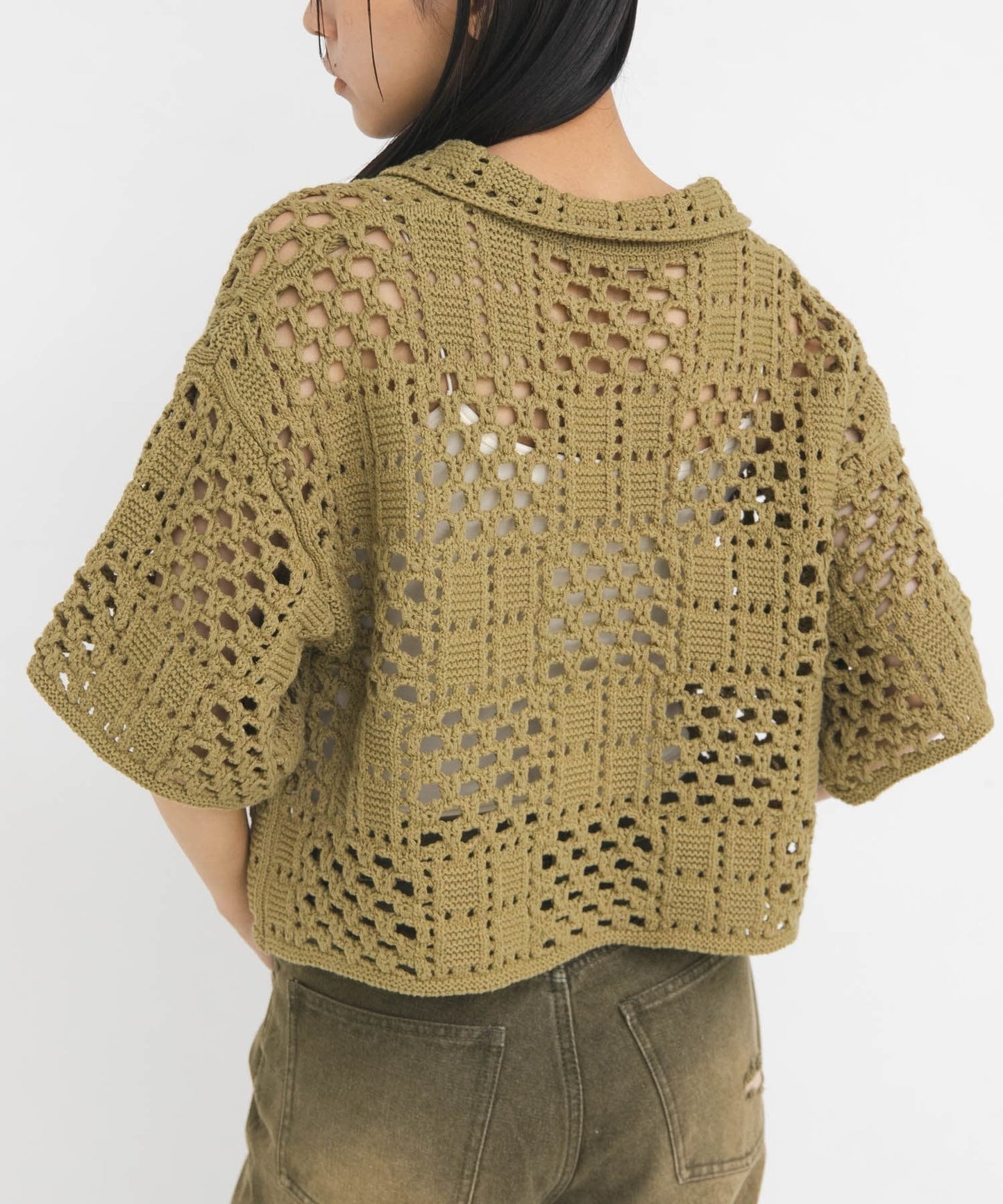 KBF Crochet knit shirt - Image 19