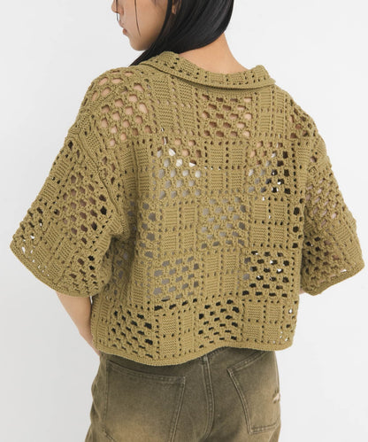KBF Crochet knit shirt - Image 19