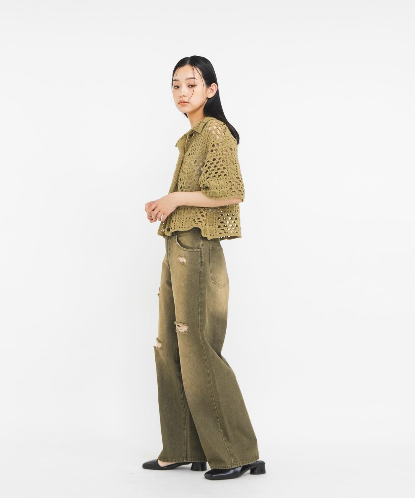 KBF Crochet knit shirt - Image 21