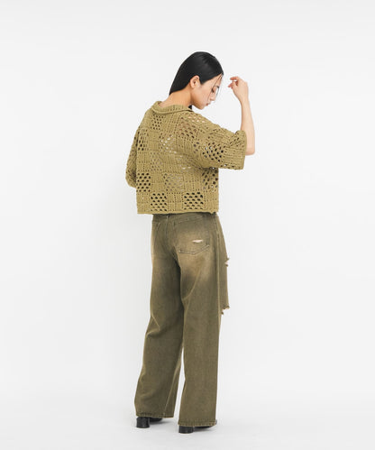 KBF Crochet knit shirt - Image 22