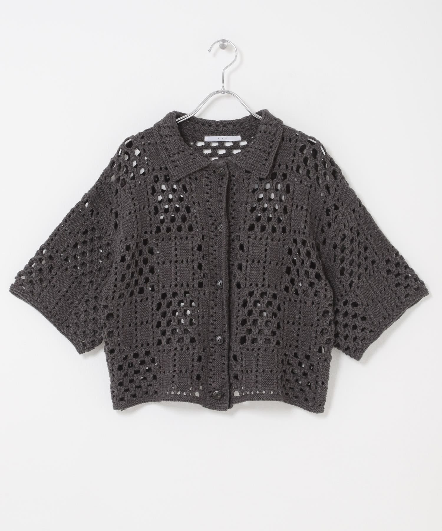 KBF Crochet knit shirt - Image 30