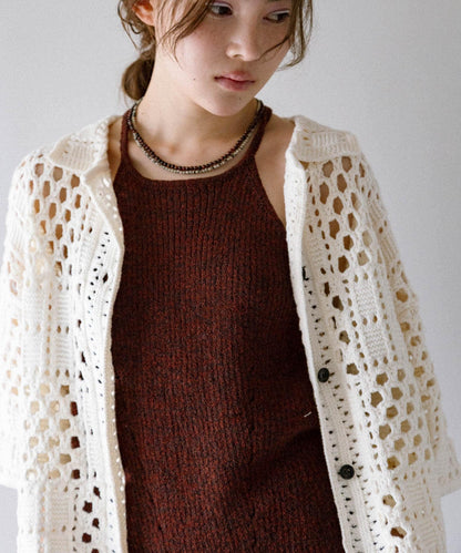 KBF Crochet knit shirt - Image 4