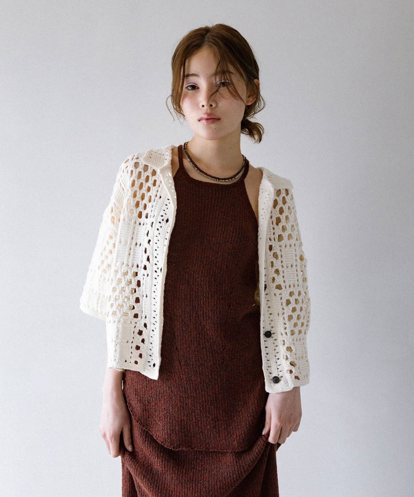 KBF Crochet knit shirt - Image 5