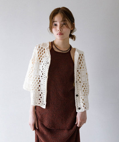 KBF Crochet knit shirt - Image 5