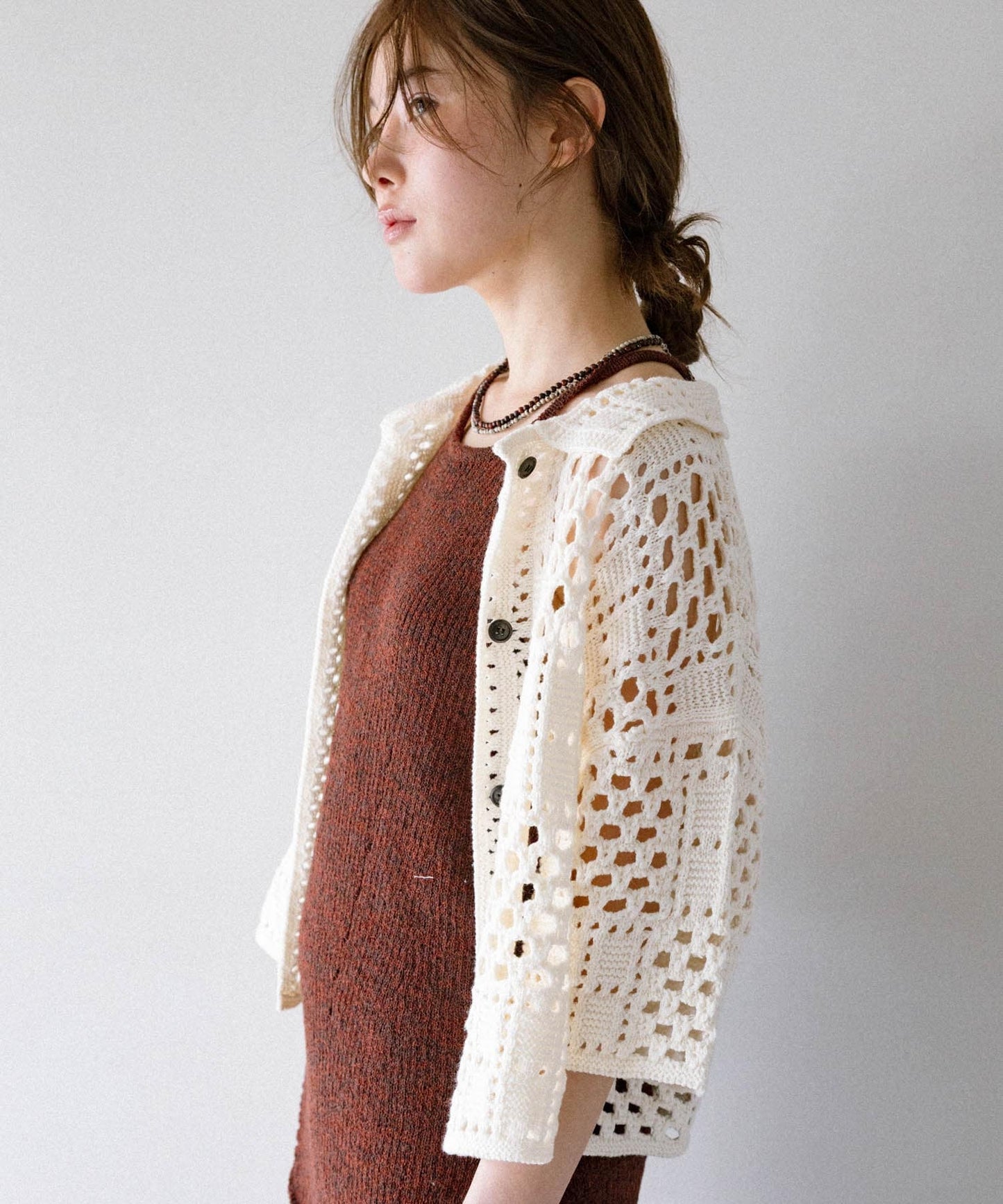 KBF Crochet knit shirt - Image 6