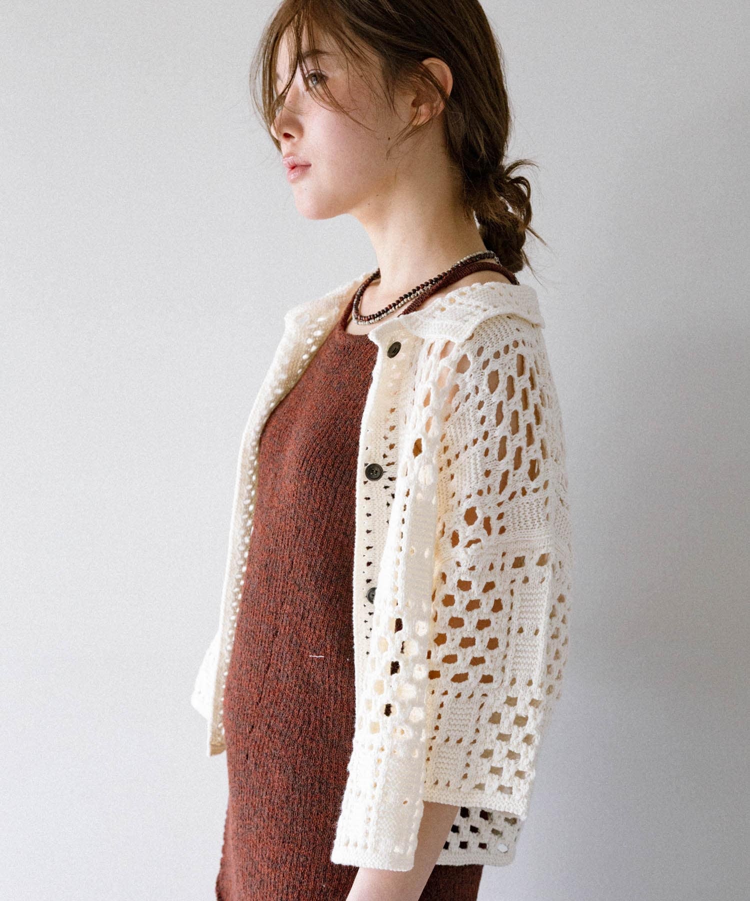 KBF Crochet knit shirt - Image 6