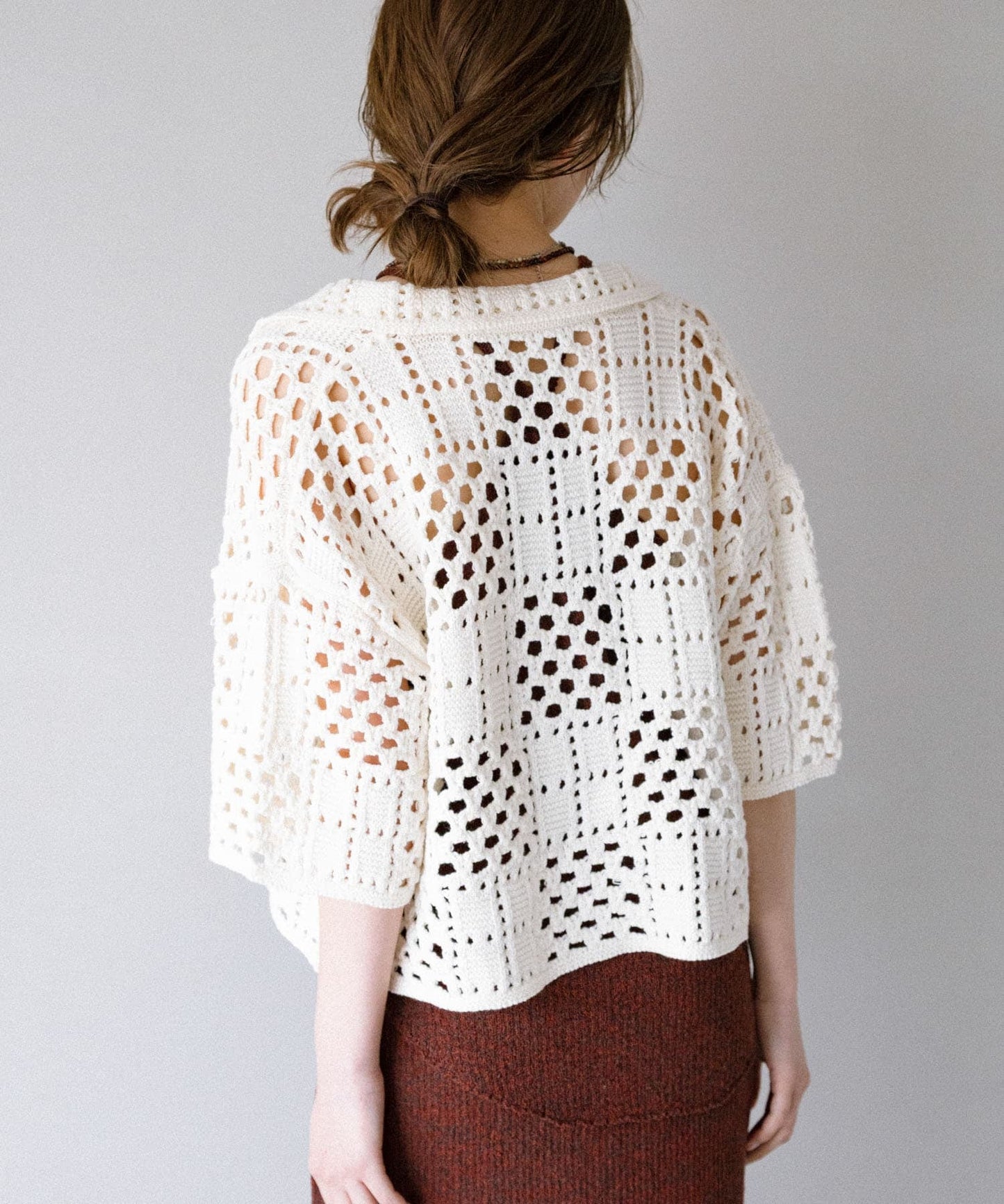 KBF Crochet knit shirt - Image 7