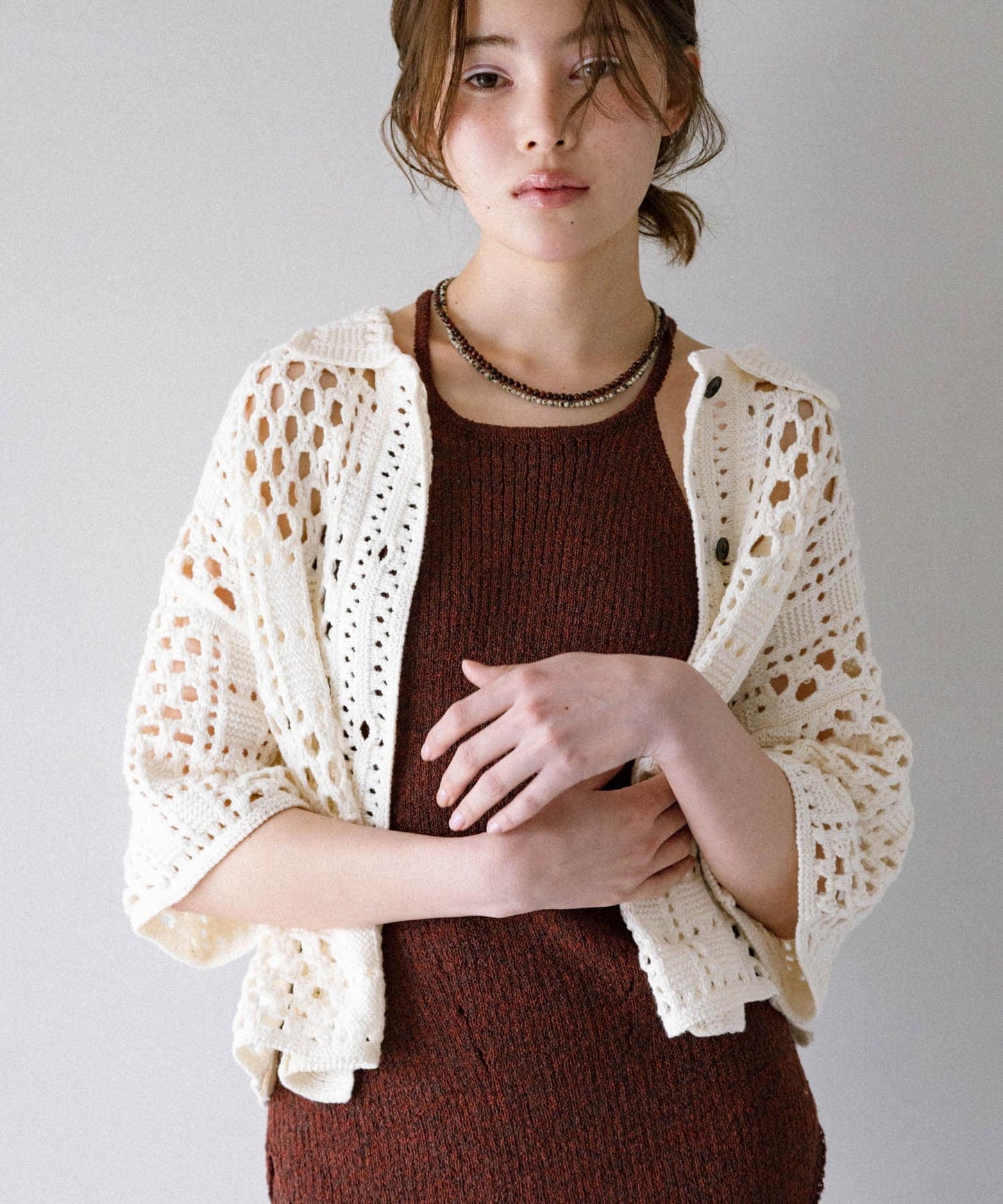 KBF Crochet knit shirt - Image 35