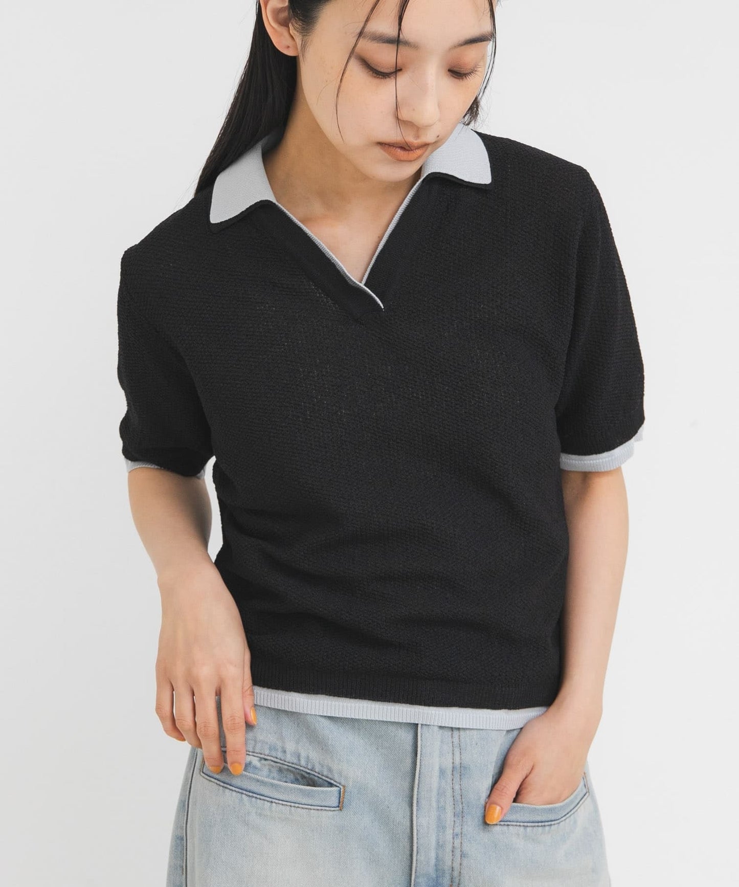 KBF Layered-look knit shirt - Image 11