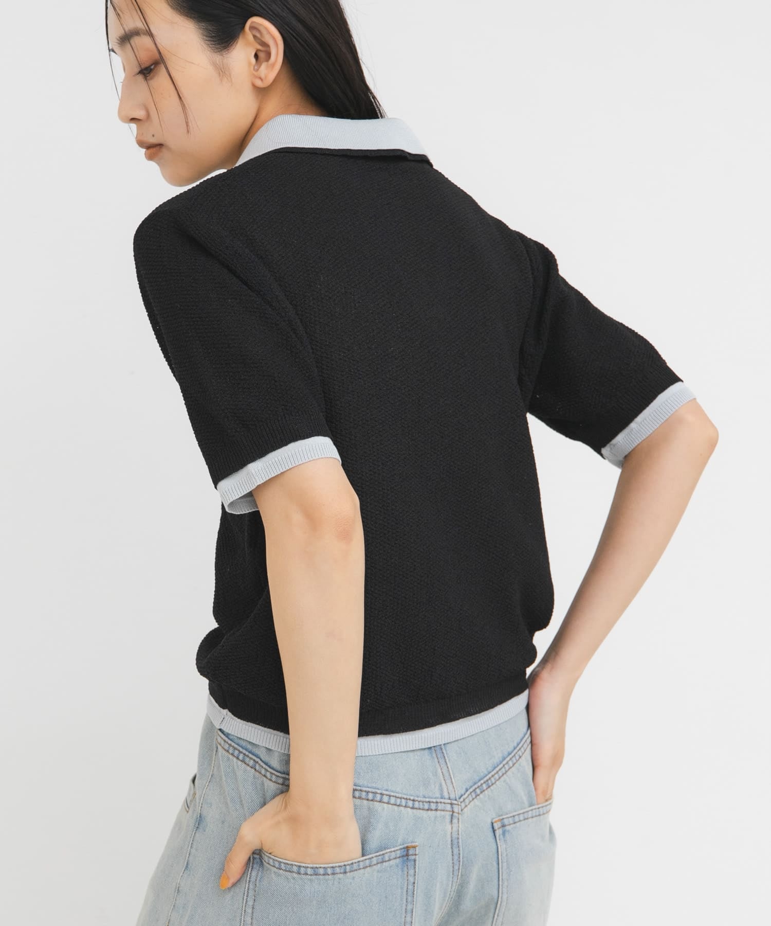 KBF Layered-look knit shirt - Image 13