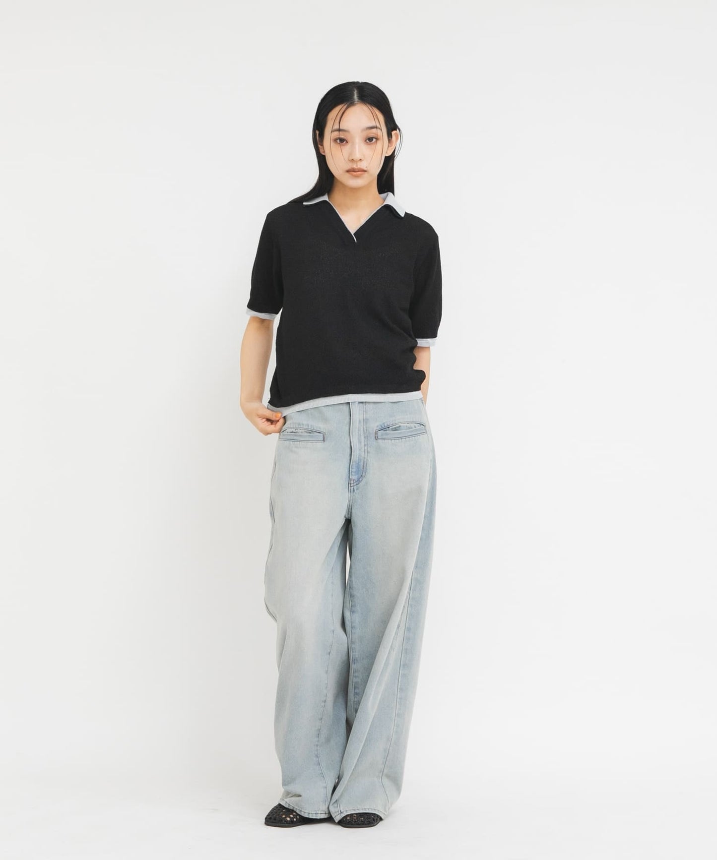 KBF Layered-look knit shirt - Image 14
