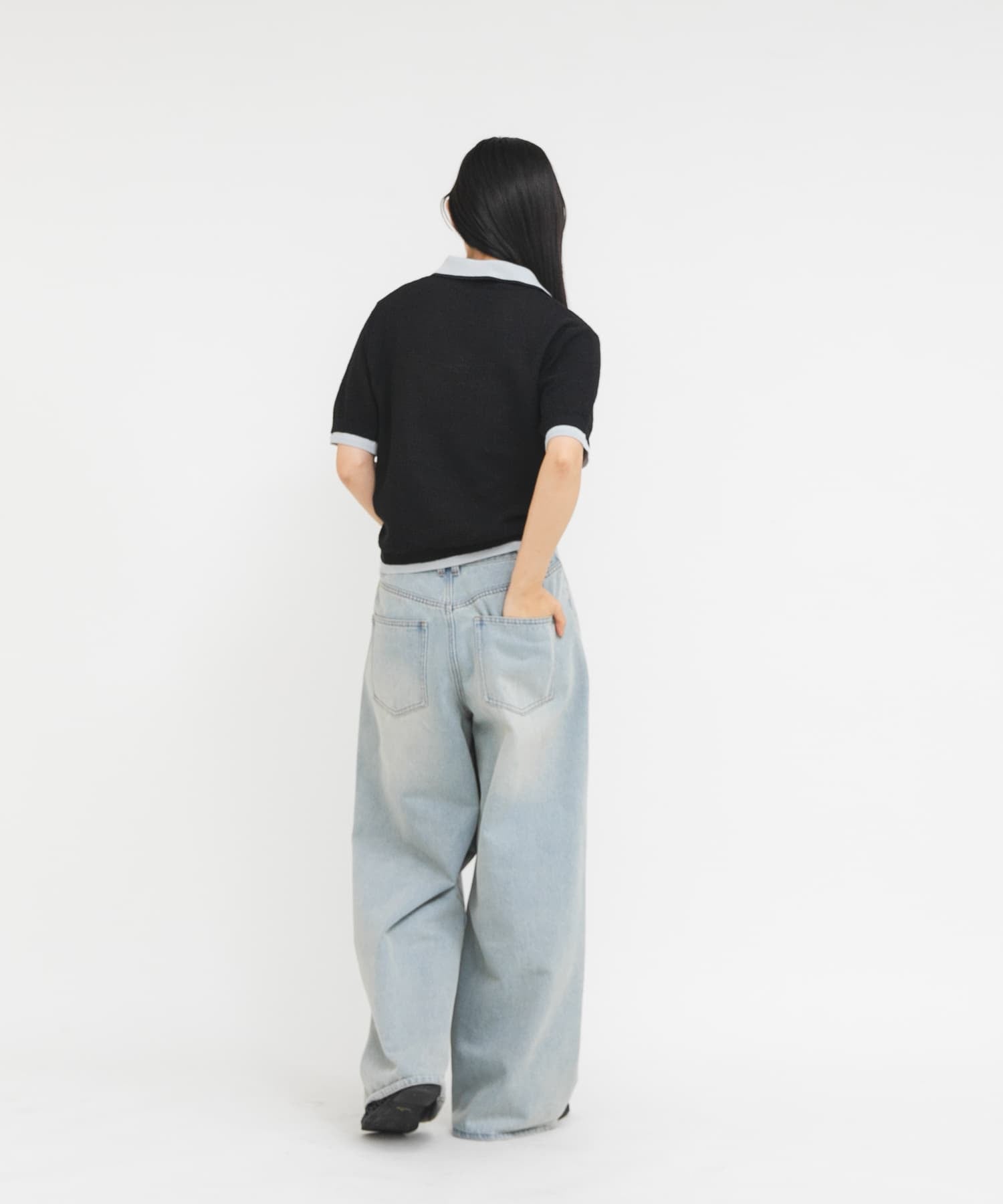KBF Layered-look knit shirt - Image 16