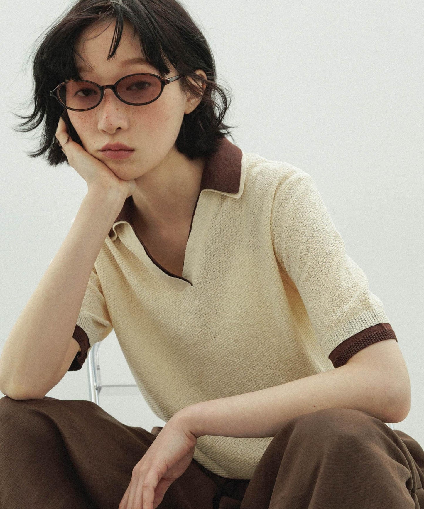KBF Layered-look knit shirt - Image 5