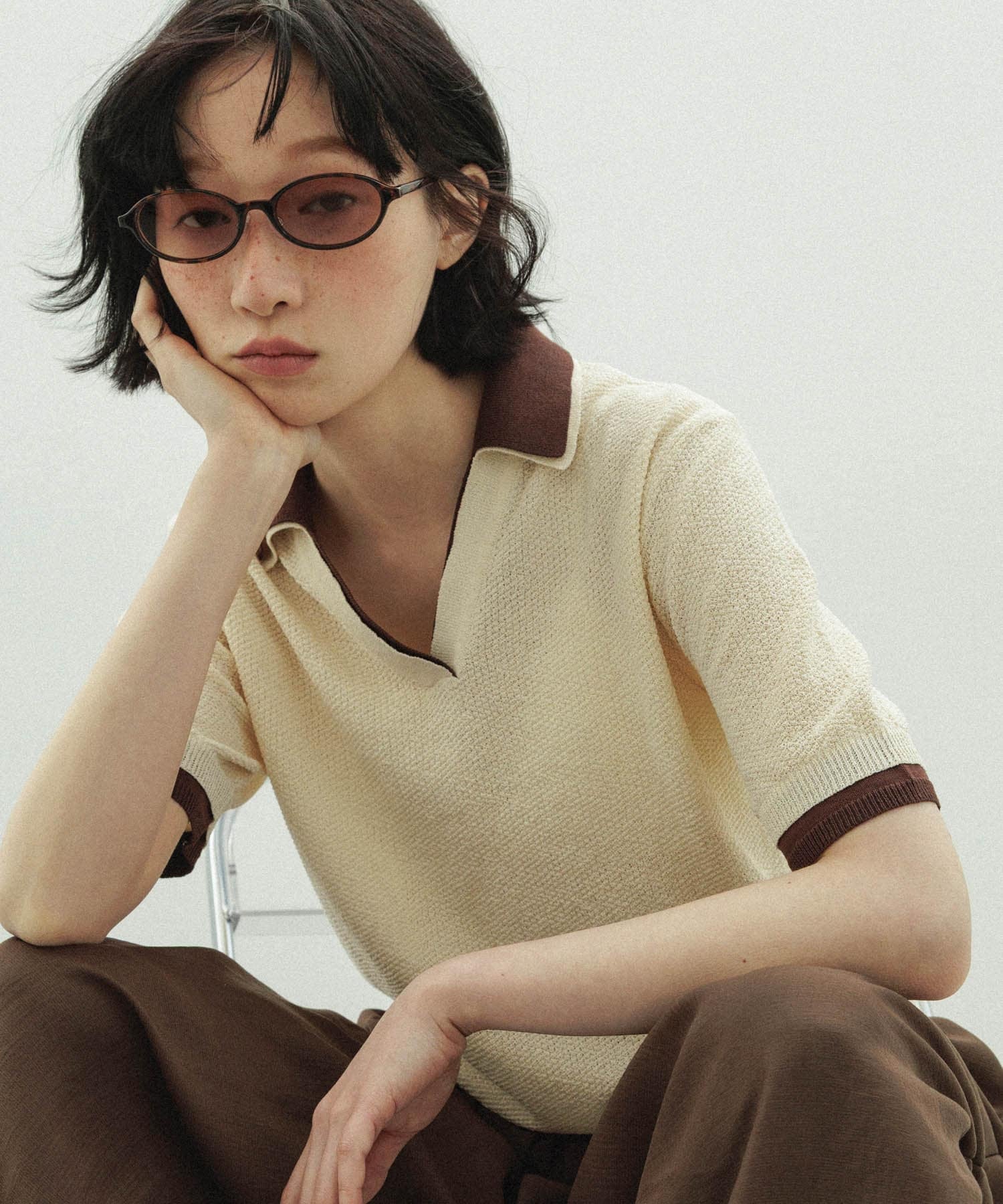 KBF Layered-look knit shirt - Image 5