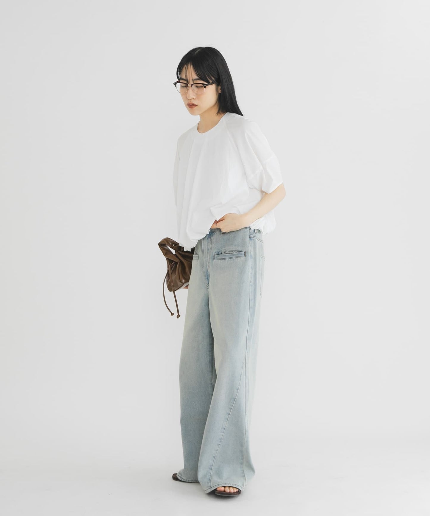 KBF 後拉鍊 balloon blouse - Image 22