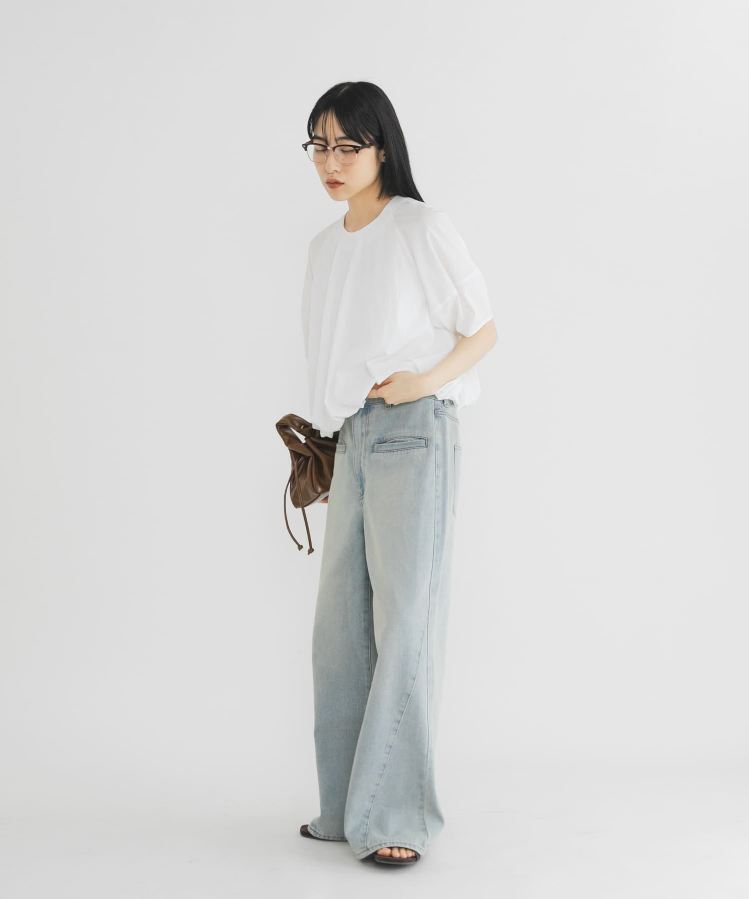 KBF 後拉鍊 balloon blouse - Image 22