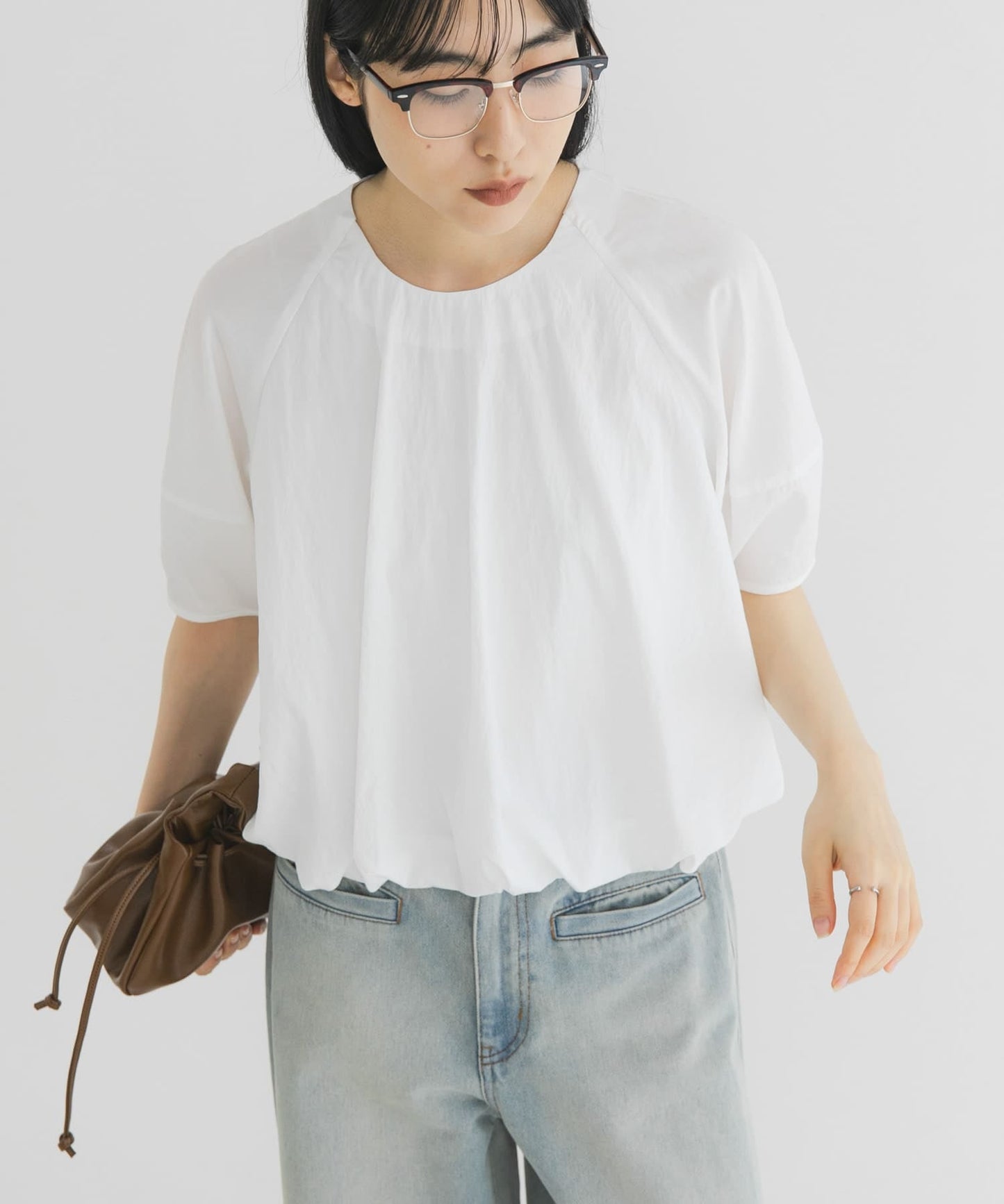 KBF 後拉鍊 balloon blouse - Image 37
