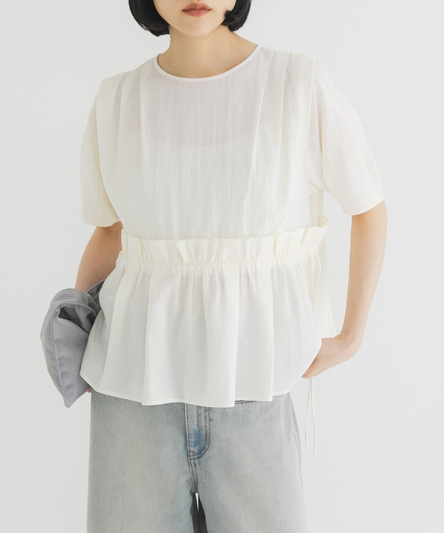 KBF 褶邊荷葉邊blouse - Image 17